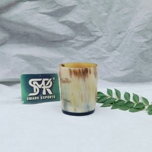 Vaso de cerveza natural de búfalo y cuerno de buey, hecha a mano de tamaño personalizado taza para beber, perfecta para los amantes de la cerveza artesanal y los artículos de bar - Product Image 3
