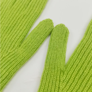 Prenda entera para mujer sin costuras 100% Cachemira acanalado hasta el codo guantes multifunción Detección de aguja para viajes de invierno diarios - Product Image 2