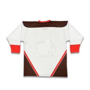 Nuevas Camisetas de Hockey Bordadas con Tela Tackle Twill Personalizadas OEM, Uniforme de Hockey Sublimado para Equipo, Entrega Rápida - Product Image 3