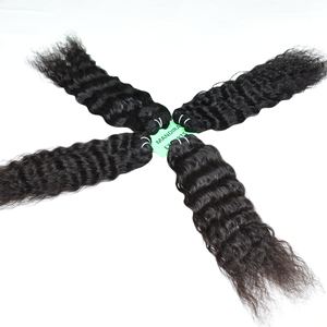 <b>Cheap</b> Raw Machine Double Weft Vendor Black Color Natural Long Kinky Curly Bundles Virgin Human Indian Hair <b>Extensions</b> - Product Image 2