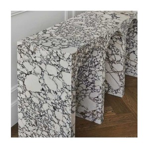 Newstar <span class=keywords><strong>marmo</strong></span> naturale Sone Beige travertino consolle tavolo <span class=keywords><strong>per</strong></span> la decorazione domestica - Product Image 4