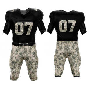 Camiseta de Fútbol Americano Sublimada Personalizable de Alta Calidad, Diseño Moderno, Transpirable y Absorbente de Humedad para Adultos - Product Image 1