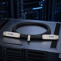 Câble Twinax DAC passif à ailettes OSFP 800G compatible NVIDIA Mellanox pour commutateur Quantum InfiniBand NDR