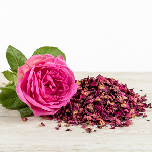 Té de Pétalos de Rosa Damascena Orgánicos Secos PRIVA, Rosa Damascena Marroquí, Infusión Herbal Detox para el Brillo de la Piel, Para Todas las Edades - Product Image 1