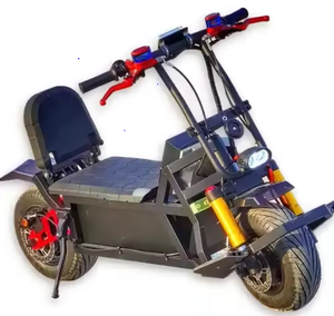 Motocicleta Eléctrica K6 de 13 Pulgadas BEG0DE K6 Eléctrica con Motor de 3500W*2, Velocidad de 115km/h, Voltaje de 134V - Product Image 3