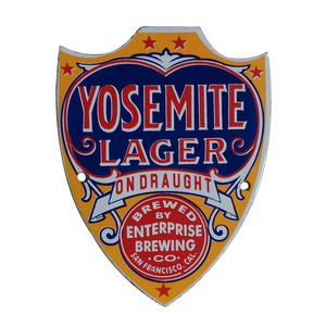 Nostalgique rétro émail métal artisanat broche personnalisé sérigraphié Logo sur plaque d'étain signe pour cadeau - Product Image 1