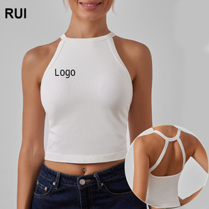 RUIQUWIN vente en gros de sous-vêtements de sport pour femmes Quakeproof rassembler soutien-gorge Pad Yoga soutien-gorge confortable Yoga haut - Product Image 1