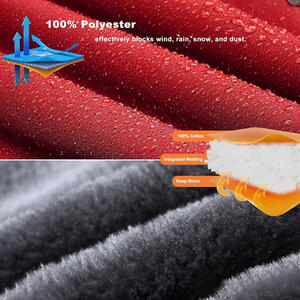 Veste de ski imperméable pour hommes avec doublure thermique imprimée du logo personnalisé OEM pour les sports d'hiver et les services de marque privée - Product Image 2
