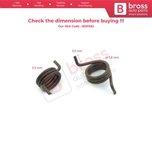 BDP653 2 ressorts de réparation d'actionneur de serrure de porte, droite et gauche, pour A W169 B W245 R W251 ML W164 GL X164 - Product Image 5