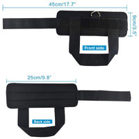 Sangle de cheville en nylon imperméable de haute qualité pour la musculation, le fitness et le soutien des câbles de levage de poids – Vente en gros