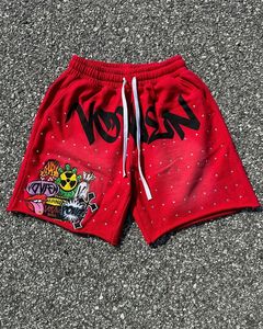 Pantalones cortos de hombre personalizados de alta calidad 100% algodón polar serigrafía con parche bordado pantalones cortos - Product Image 2