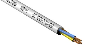 25m. Tubo rotondo bianco 2x2,5mm² - Product Image 1