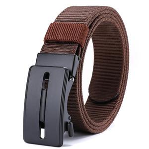 Ceintures en nylon pour hommes, style business casual, à fermeture automatique, vente en gros - Product Image 3