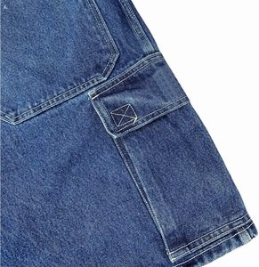 Baggy Jean Shorts pour hommes Jorts Casual Loose Fit Long Denim Shorts Cargos style - Product Image 3