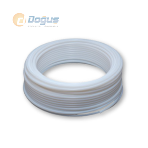 Tuyau pneumatique en téflon blanc de 100 m, tuyau de 4x6 mm - Product Image 1