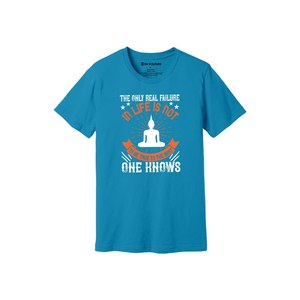 T-shirt 100% coton avec impression de thèmes de bouddha Style décontracté 12 options de couleur 160-180 Placement de conception personnalisable GSM lourd - Product Image 4