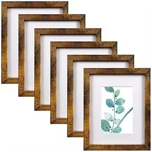 Cadre photo en bois simple fait à la main de luxe avec impression personnalisée Décoration de table en bois de manguier de CRESCENT CRAFTS - Product Image 3