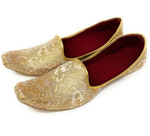 Pakistanais décontracté vente chaude pakistanais Khussa chaussures pour hommes anti-dérapant couleur unie Khussa en bas quantité minimale de commande en gros - Product Image 3