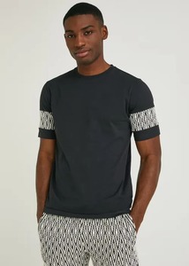 Venta al por mayor verano manga corta 100% algodón camiseta hombres Casual en blanco nueva moda último diseño cuello alto calidad superior hombres camisetas - Product Image 6