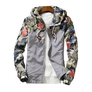 Vestes coupe-vent imperméables pour hommes les plus vendues Faible MOQ Veste coupe-vent légère pour homme - Product Image 2