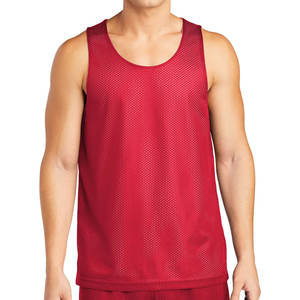 Venta al por mayor de camisas sin mangas de algodón Muscle Gym Workout para hombres - Product Image 1