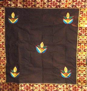 Intorica Commande Personnalisée Robe de Soirée pour Femmes Nouvelle Arrivée Costume Brodé en Coton Tissé Dobby Bio Peigné 120gsm Floraux - Product Image 2