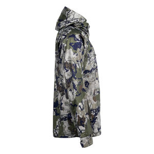 Veste de chasse en softshell légère à motif camouflage solide coupe-vent pour homme Col montant pour la chasse et le camping Veste pour homme - Product Image 3