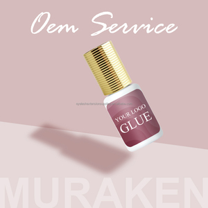 Kits d'extension de bricolage de gel de cils adhésif de colle de cils de marque privée avec 3ml 5ml 10ml tailles disponibles - Product Image 4