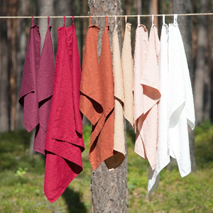 Prix d'usine le moins cher qualité supérieure 100% coton biologique Gots certificat classique multi-usages maison hôtel utiliser serviettes de cuisine - Product Image 4