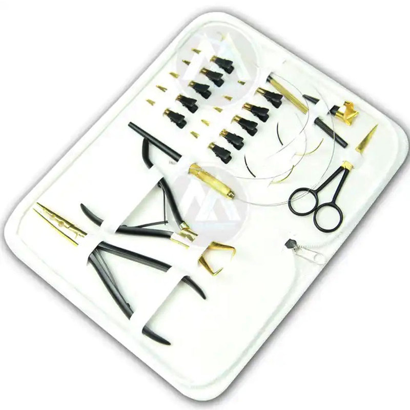 HAND TIED HAIR EXTENSION TOOL KIT