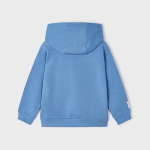 100% Cotton Kids <b>Boys</b> Winter Pullover <b>Hoodie</b> Custom Embroidered Logo Knitted Terry Fabric for <b>Babies</b> - Product Image 3