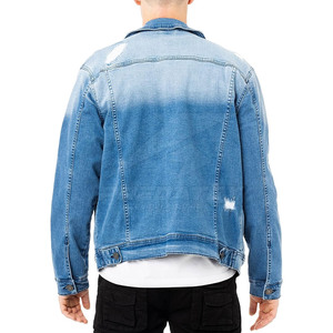 Veste d'hiver unisexe de la meilleure qualité avec style à séchage rapide 100% coton automne hiver veste en jean avec logo avant - Product Image 4