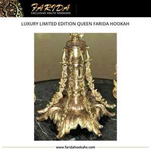 Queen Farida H ลิมิเต็ดอิดิช่ามินิแลคเกอร์ทองเหลืองแข็งทนทานงานแฮนด์เมดดีไซน์ไม่เหมือนใครหรูหราแบบอียิปต์สุดพิเศษ - Product Image 6