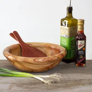 Bol en bois artisanal de style moderne de la meilleure qualité pour servir des collations aux fruits secs-Marque RMW pour hôtels et restaurants - Product Image 6