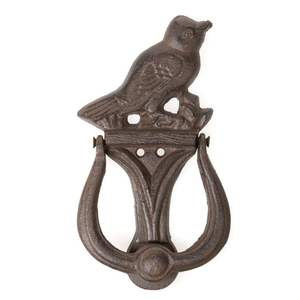 Poignée de porte en métal argenté antique en forme de tête de lion, poignée de porte dorée de haute qualité pour la décoration de la maison, des hôtels et des villas - Product Image 6