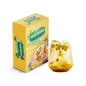 Migliore qualità premiscela per tè istantaneo rinfrescante pacchetto sottovuoto biologico per tè al frutto della passione in polvere Instant OEM