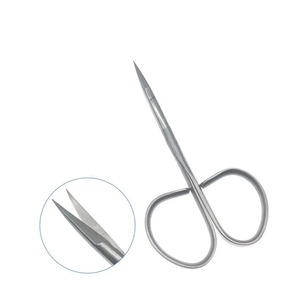 Tijeras de Tenotomía Stevens con Mango de Cinta, 11 cm, Rectas, de Alta Calidad, para Microcirugía Ocular, Instrumentos de Oftalmología - Product Image 2