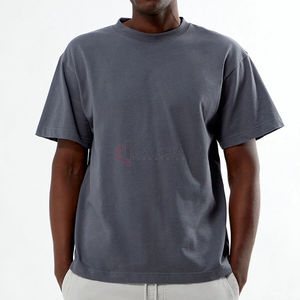 260G Heavy Quality Cotton Short Sleeve Basketball Streetwear Tee Vente en gros Fabricant - Product Image 2