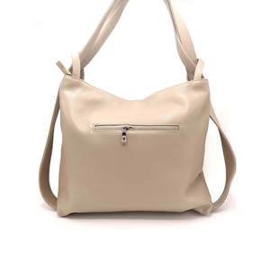 Borsa a Tracolla Morbida e Zaino in Vera Pelle Dollar - Made in Italy - Art. 24006 - Product Image 4