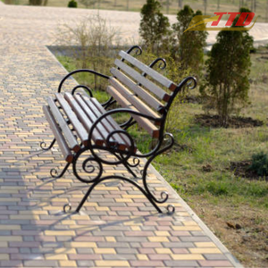 Meubles élégants de patio d'extérieur en fer forgé 100% ingrédients locaux et main-d 'œuvre qualifiée fabriqués au Vietnam pour les parcs - Product Image 3