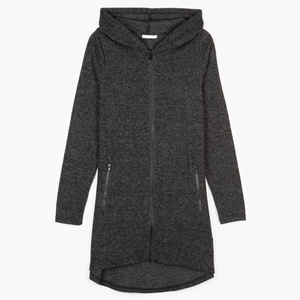 Sweat à capuche long d'été sur mesure pour femmes de grande taille OEM pull à séchage rapide respirant à coupe surdimensionnée marque privée impression Logo - Product Image 4