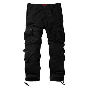 Pantalones Cargo Hombres Jogging Pantalones casuales Algodón Longitud completa Jogars Pantalones - Product Image 3
