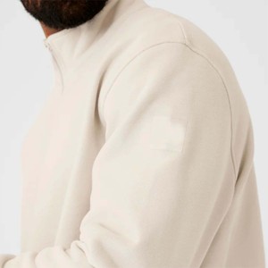 Pull en molleton à fermeture éclair pour homme-Veste polaire douce et chaude pour les activités de plein air, les vêtements décontractés et la superposition hivernale - Product Image 4