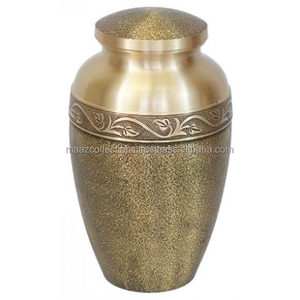 La urna de cremación de satén de estilo americano al por mayor para adultos de hasta 200 libras incluye una bolsa de acompañamiento para cenizas humanas - Product Image 3