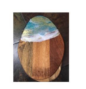 Tablas de queso de resina para tabla de cortar, utensilios de cocina y restaurantes, uso para pieza de diseño de orificio de mango - Product Image 3