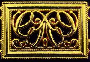 Haute qualité maçonnique broderie artisanat couture plaqué or bleu velours bas quantité minimale de commande OEM Service grands officiers bleu Lodge chaîne - Product Image 5