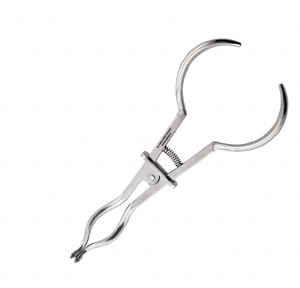 Pinzas de abrazadera de presa de goma Presa de goma dental Herramientas restaurativas de acero inoxidable Instrumentos quirúrgicos dentales - Product Image 5