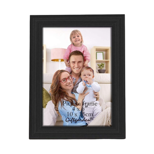 Marco de fotos de tamaño personalizado estilo americano simple moderno y elegante metal de aluminio en color negro - Product Image 5