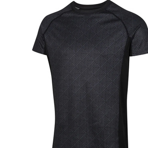 T-shirt Grappling Sublimé pour homme | Chemise d'entraînement MMA à coupe compressive | Vêtements de sport à séchage rapide OEM - Product Image 5