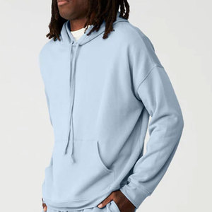 Venta al por mayor de fábrica Personalizar logotipo de la marca Hombres Bolsillo de manga larga Etiqueta privada Sudaderas con capucha - Product Image 5